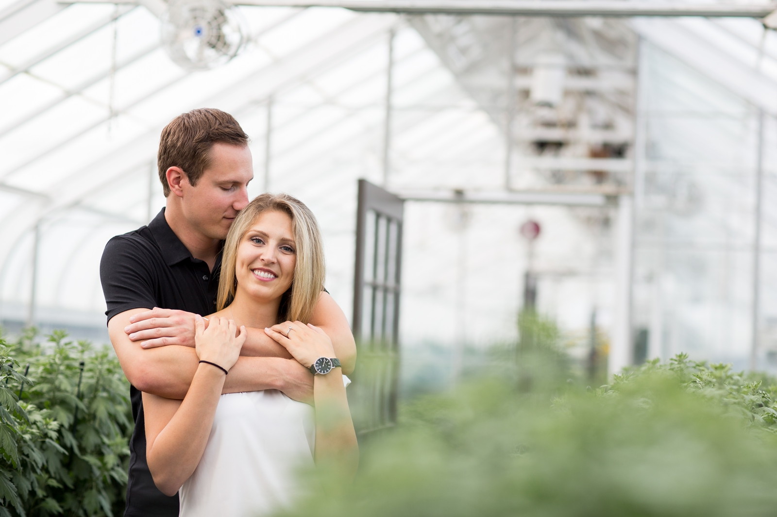 Longwood Gardens Kennett Square Engagement Photography